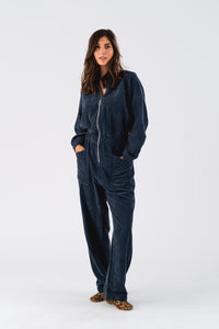 Jumpsuit Aberdeen - donkerblauw