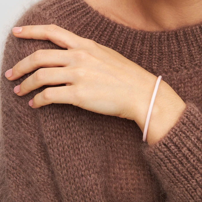 Armband Color Bangle - zacht roze