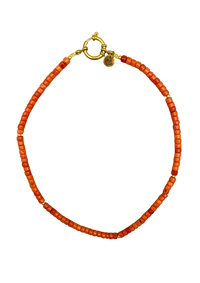 Ketting Tommy Orange Gold - orange