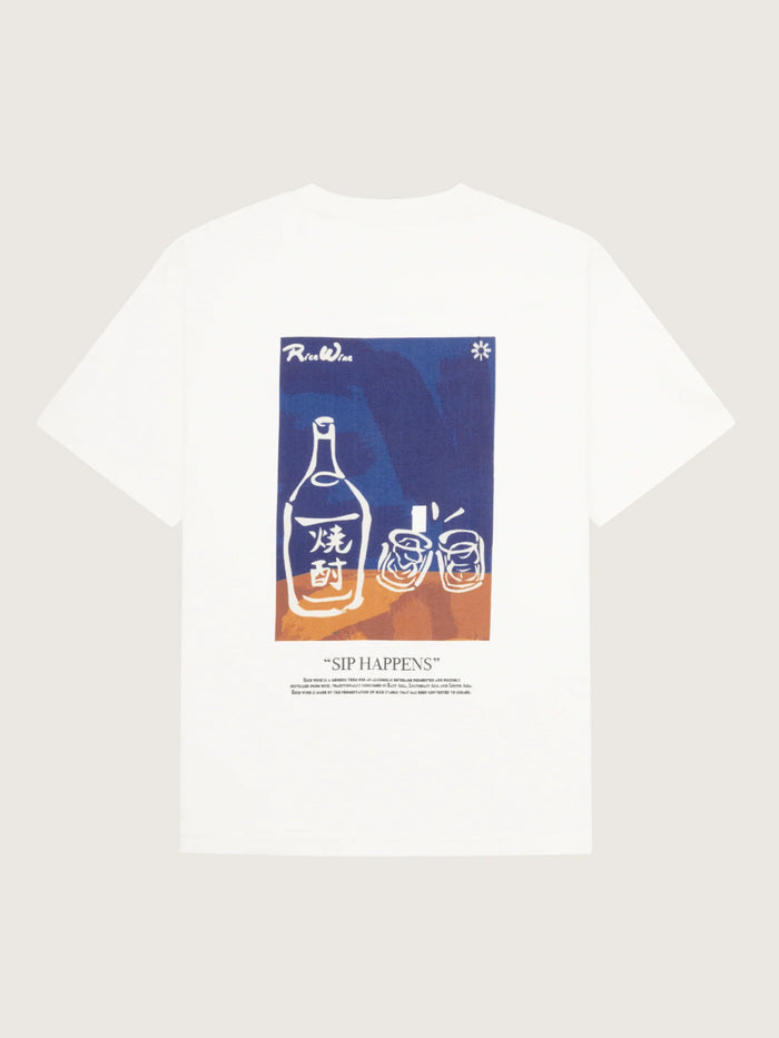 T-shirt Baine Sip - wit