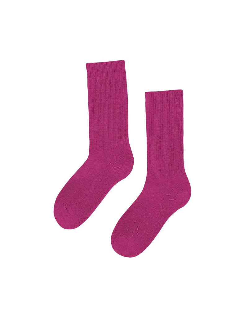 Sokken Organic Active - magenta blaze