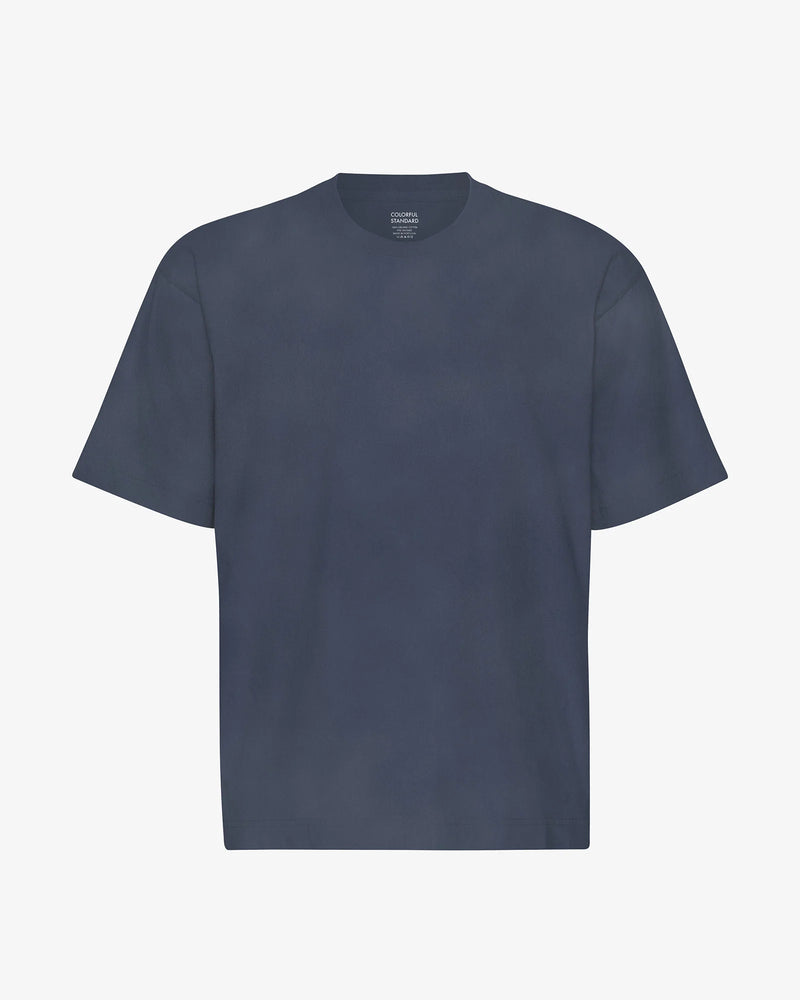 T-shirt Oversized Organic - neptune blue