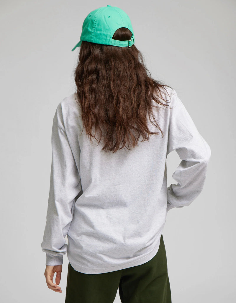 Shirt Oversized Organic LS - hunter green