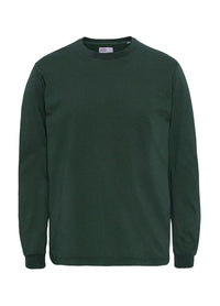 Shirt Oversized Organic LS - hunter green