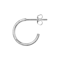 Oorstekers Non Hoops Small Pair - zilver