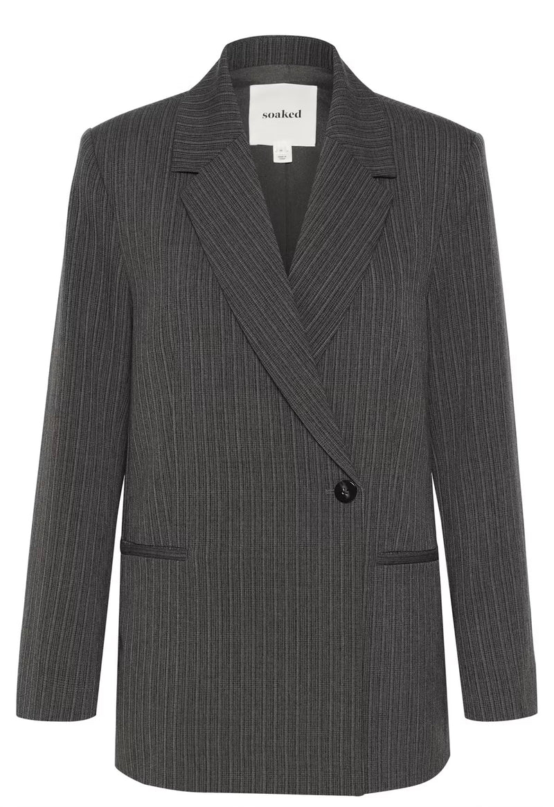 Blazer Birka - donkergrijs