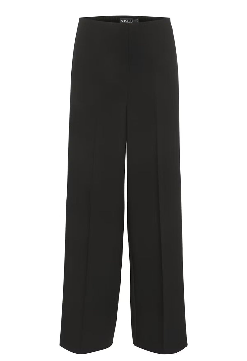 Broek Corinne Wide - zwart