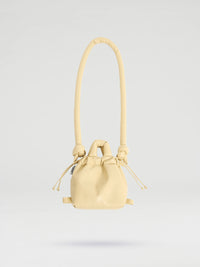 MicroOna Vegan Leather Bag - butter yellow