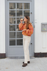 Broek Saoli - vanille