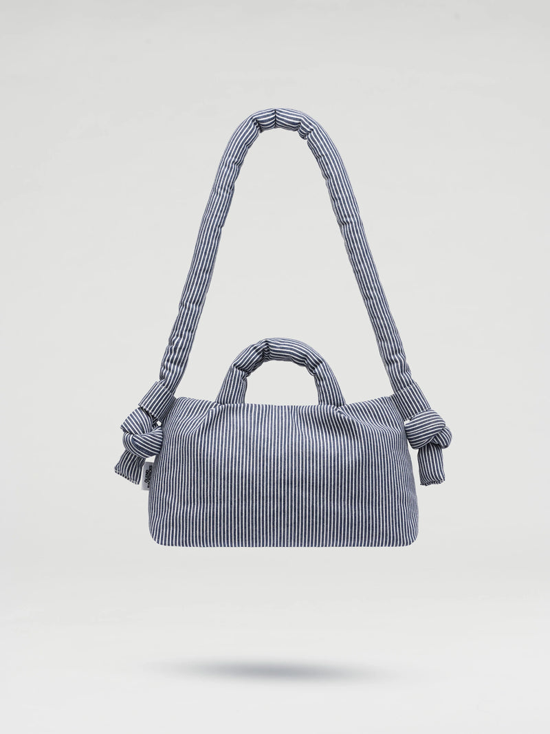 MiniOna Soft Bag Cotton - navy stripe