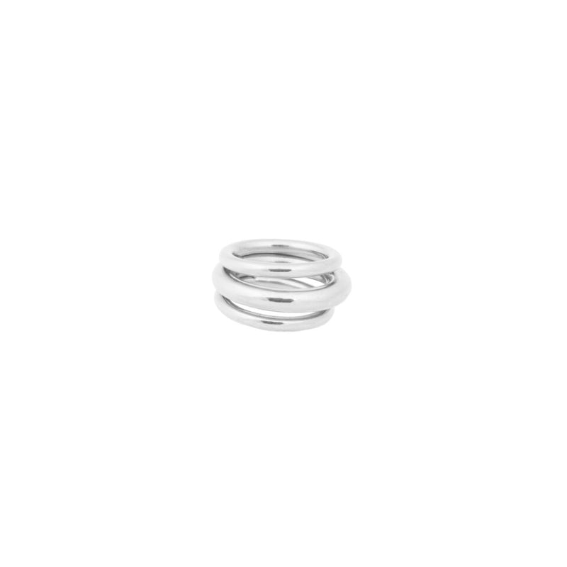 Ring Pinkey Triune - zilver