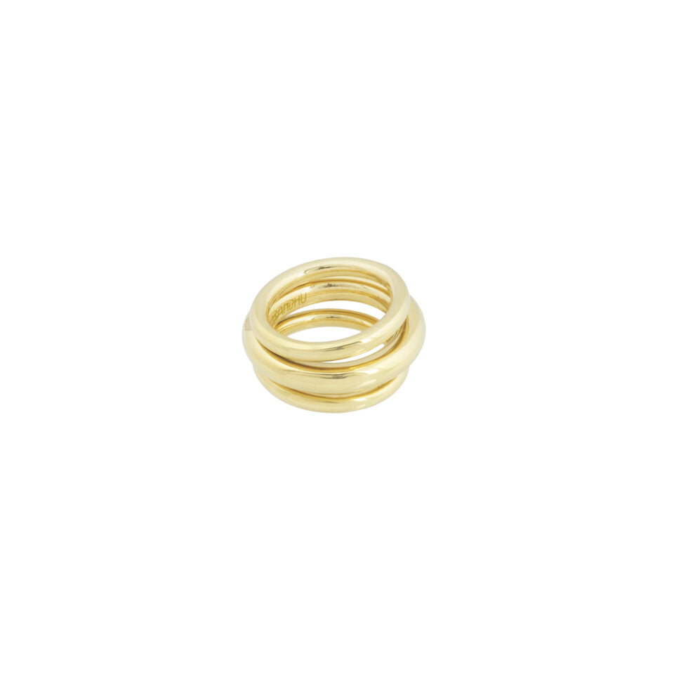 Ring Pinkey Triune - goud