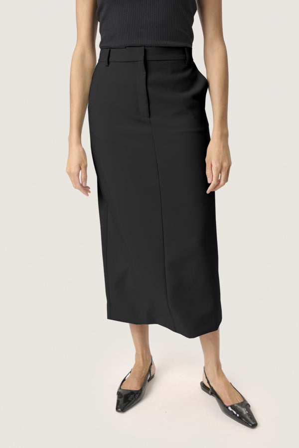 Rok Corinne Long Pencil - zwart