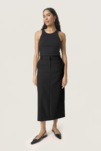 Rok Corinne Long Pencil - zwart