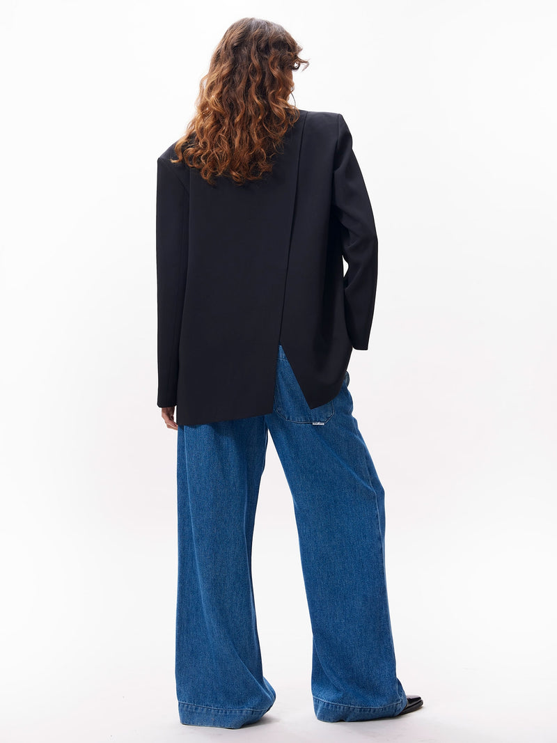 Blazer Back Detail - zwart