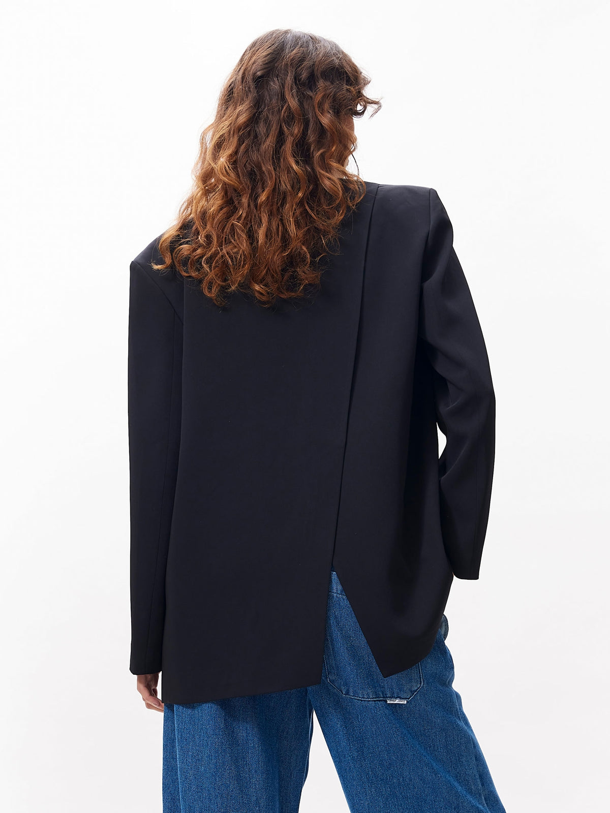 Blazer Back Detail - zwart