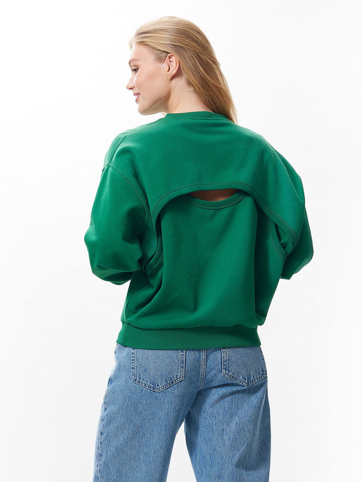 Sweater Back Detail - groen