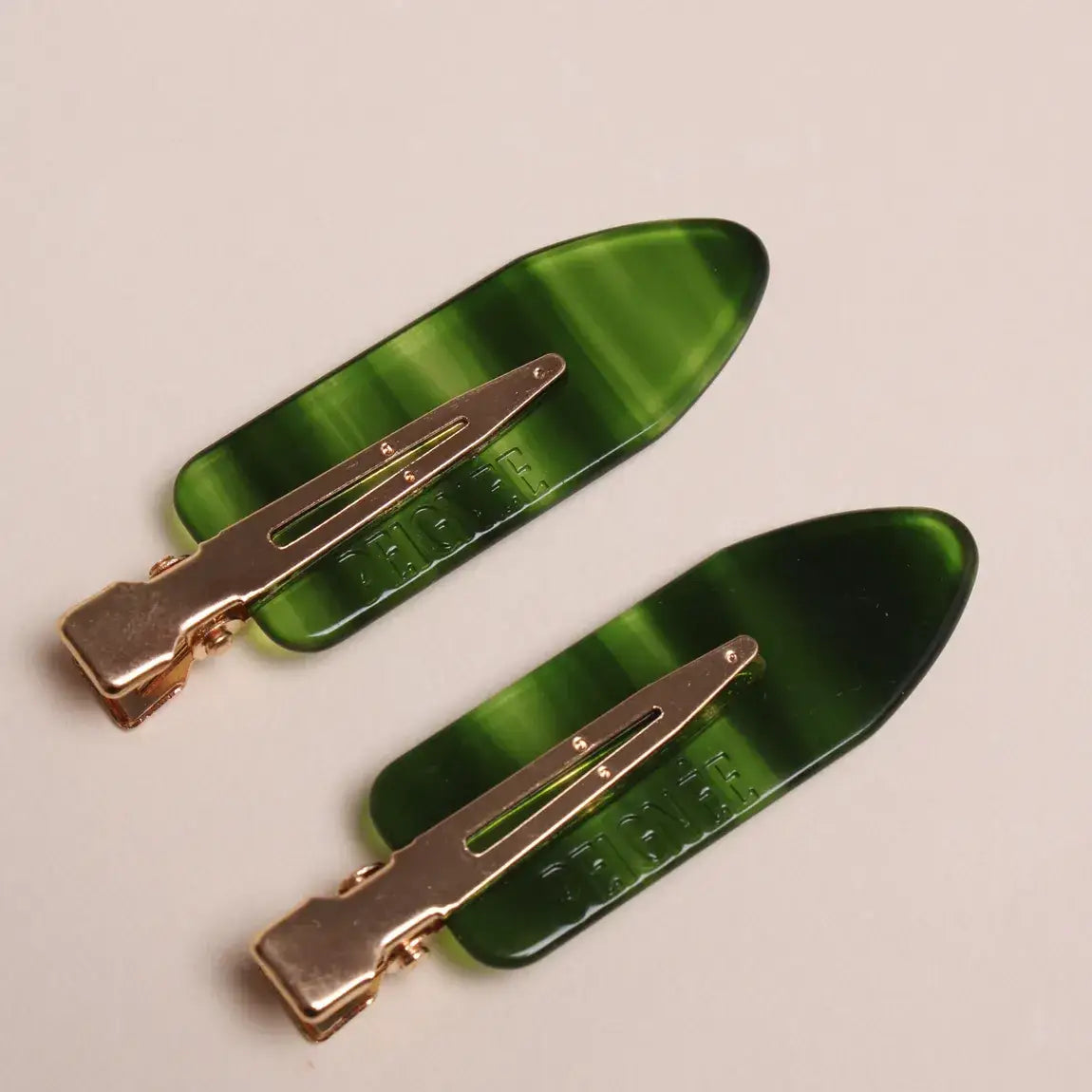 Haarclips Emeraude - groen