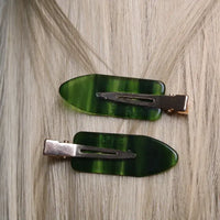 Haarclips Emeraude - groen