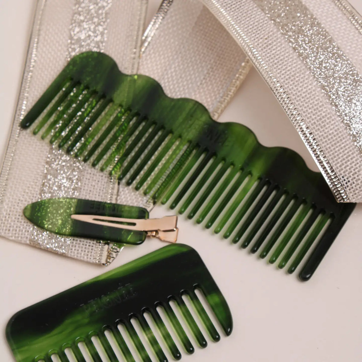 Haarclips Emeraude - groen