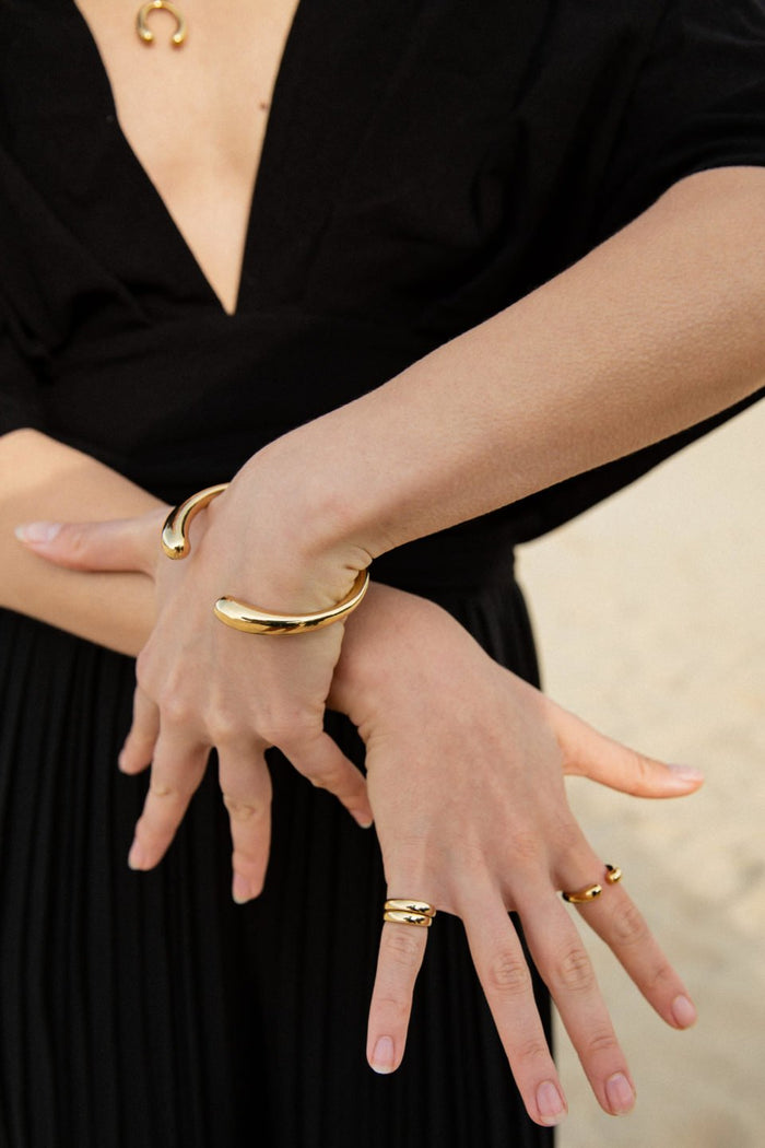 Armband Melt - goud