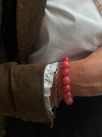 Armband Chunky Stretch - redstone quartz