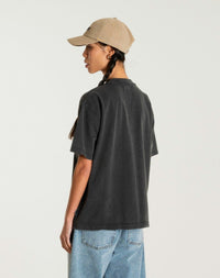 T-shirt Balo Washed - faded black