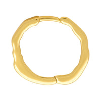 Oorhangers Organic Hoops - goud