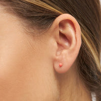 Oorsteker Color Ball - coral
