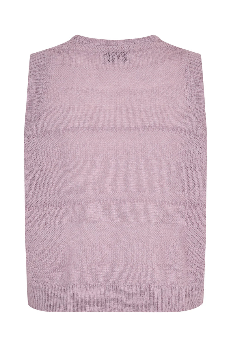 Top/vest Chicago - lavendel