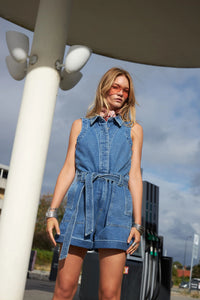 Playsuit Cora - blauw