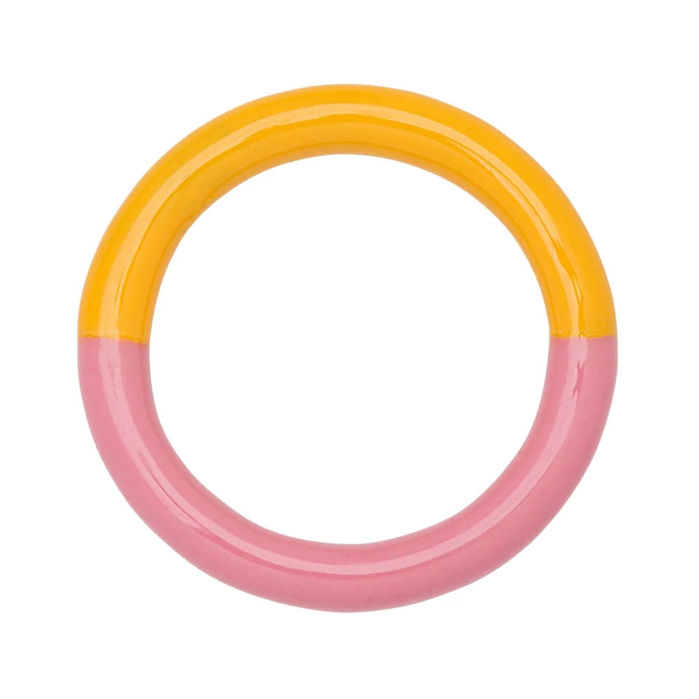 Ring - oranje/roze