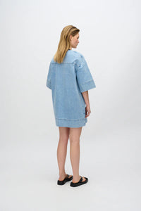 Jurk Wilma - light blue