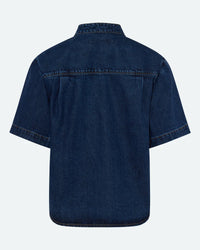 Blouse Alicia - medium blue