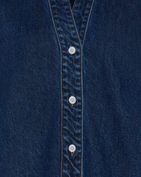 Blouse Alicia - medium blue