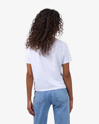 T-shirt Organic Boxy Crop - tropical sea