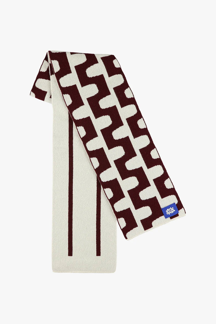 Sjaal Arshile - burgundy