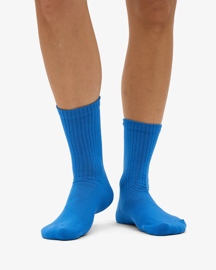 Sokken Organic Active - pacific blue