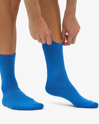 Sokken Organic Active - pacific blue