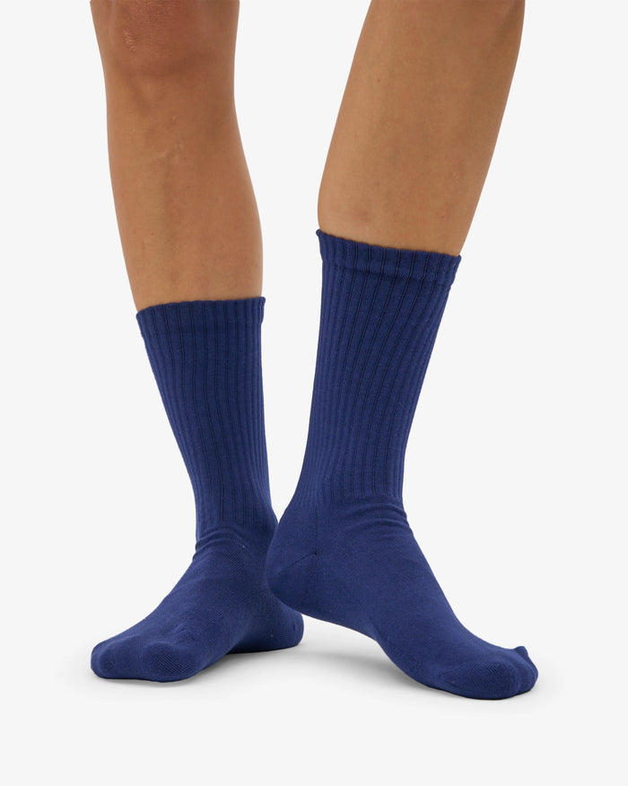 Sokken Organic Active - marine blue