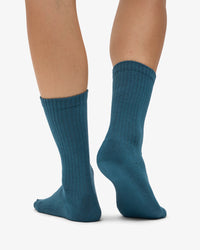 Sokken Organic Active - ocean green