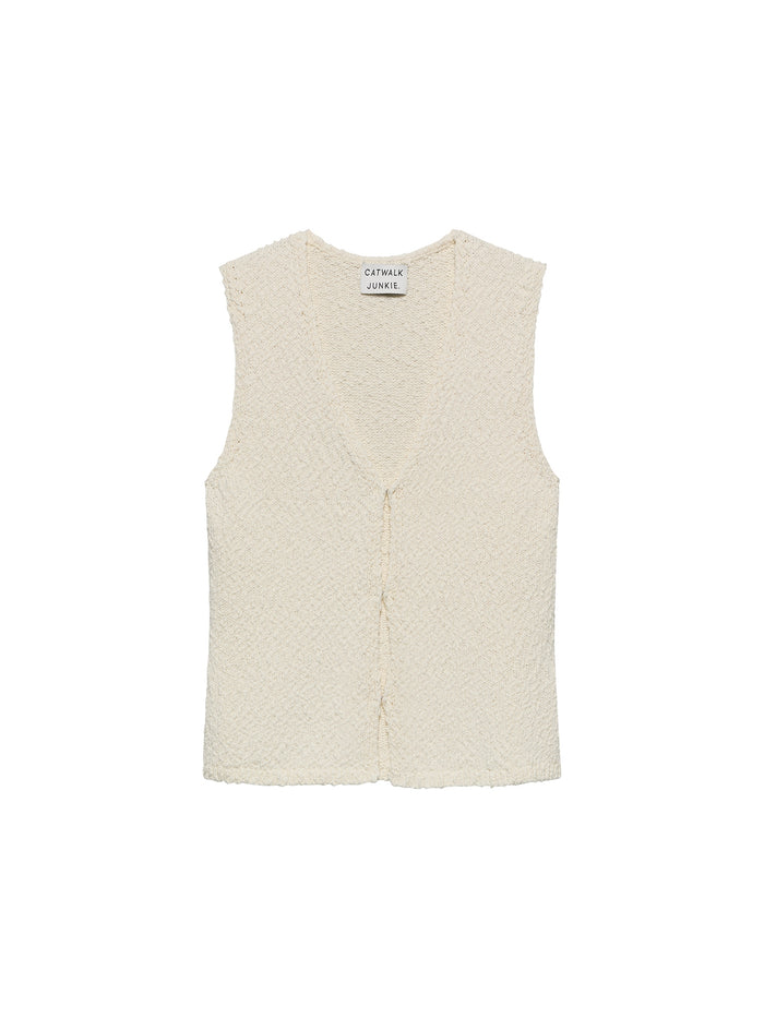 Top Knitted - ecru