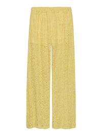 Broek Pull On Lace - geel