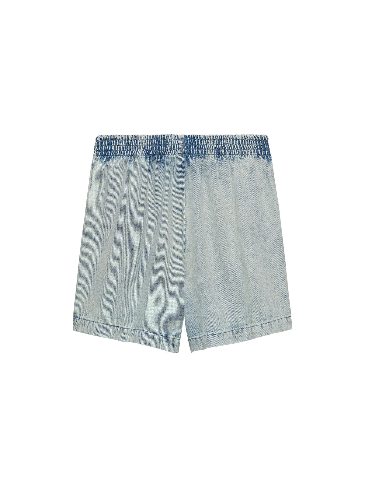 Short Pull On Denim - lichtblauw