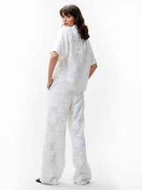 Blouse Textured - wit