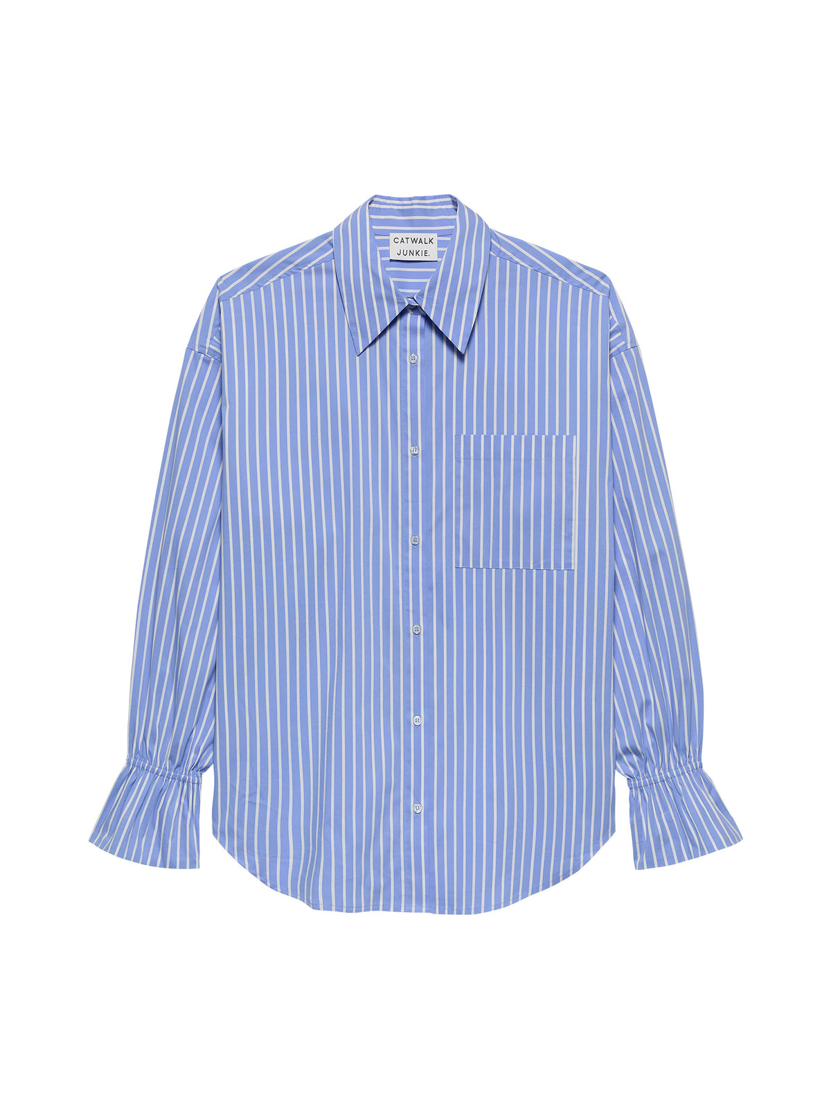 Blouse With Graphic - blauw