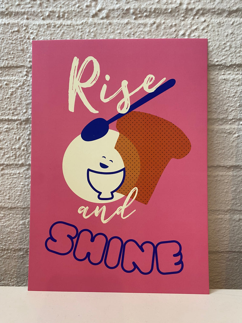 Art print - rise and shine