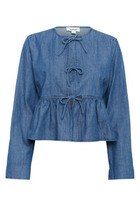 Blouse Chamy - donkerblauw