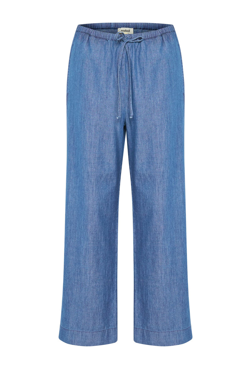 Broek Chamy - donkerblauw