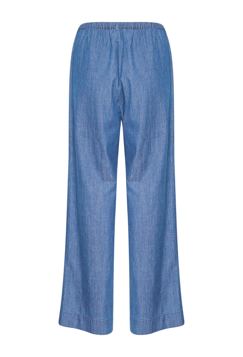 Broek Chamy - donkerblauw